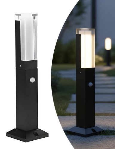 Borne lumineuse exterieur - borne, avec